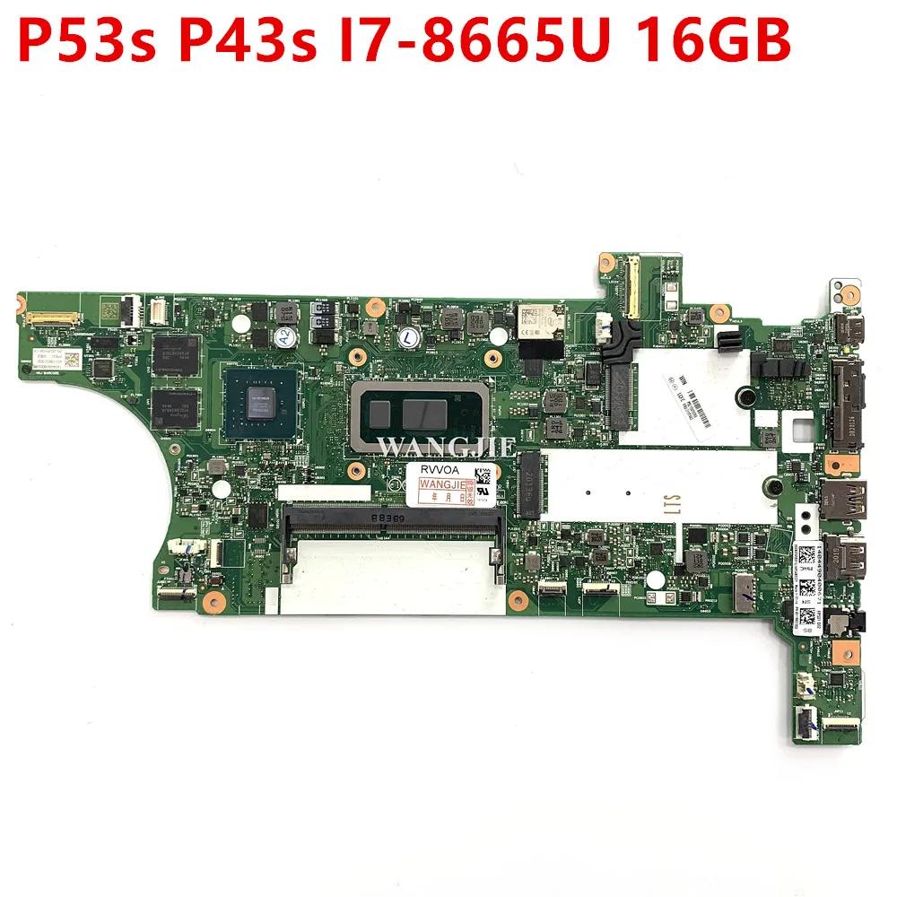 Lenovo ThinkPad T590 T490 P53s P43s Ʈ  01YT443 I7-8665U 16GB RAM NM-B901 100%,  ׽Ʈ Ϸ